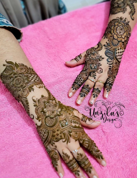 Arabic mehendi designs