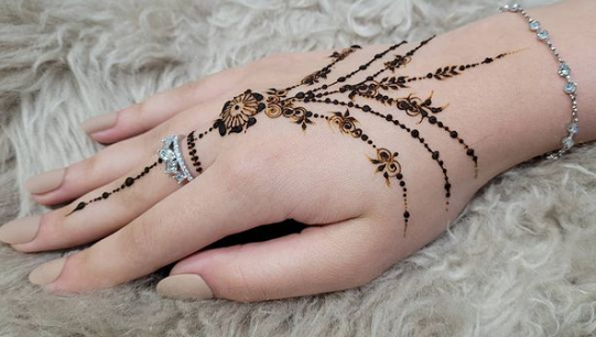 Jewellery mehendi designs