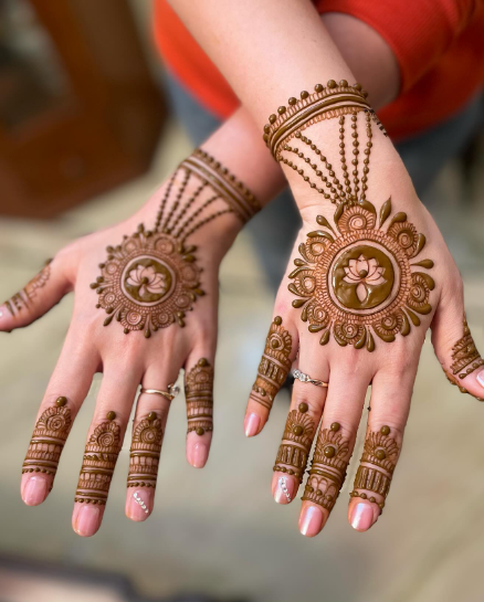 Mandala mehendi designs