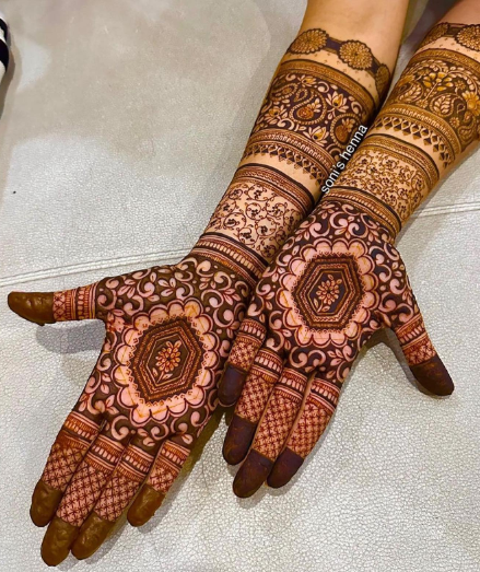 Bridal mehendi designs