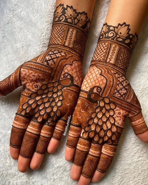 Traditional mehendi designs