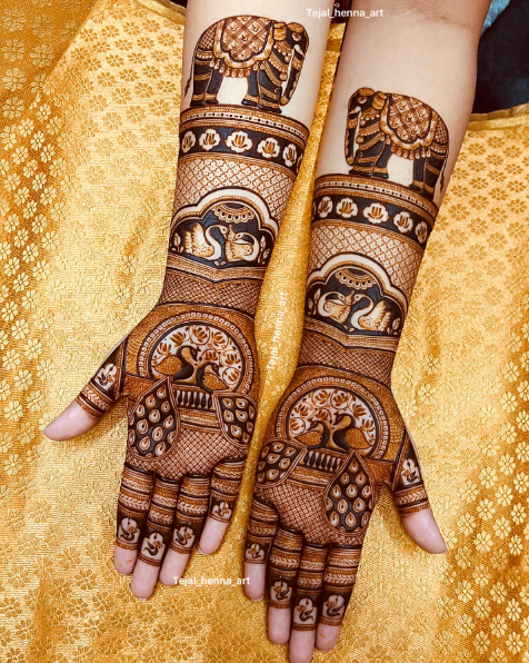 mehendi designs for bride