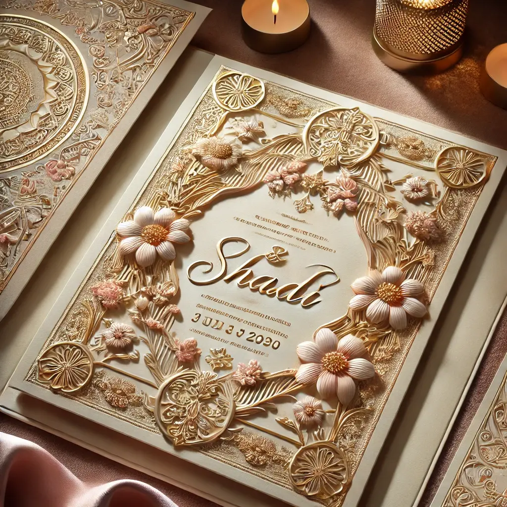 7 Unique Shadi Card Designs to Make Your Wedding Unforgettable