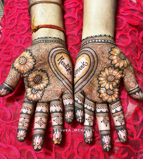 Symmetrical Patterns mehndi