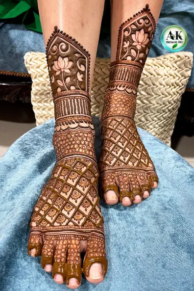 Jaal Mehndi Designs