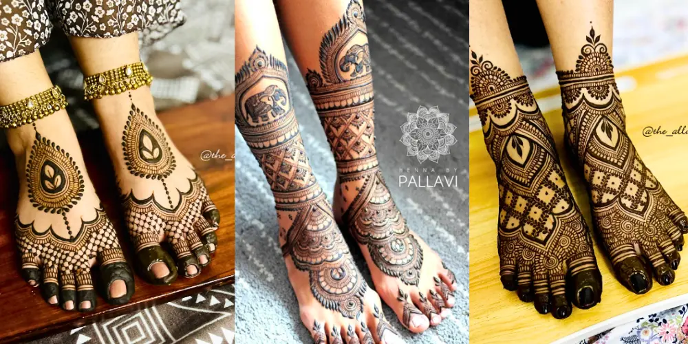 Mehndi designs for feet